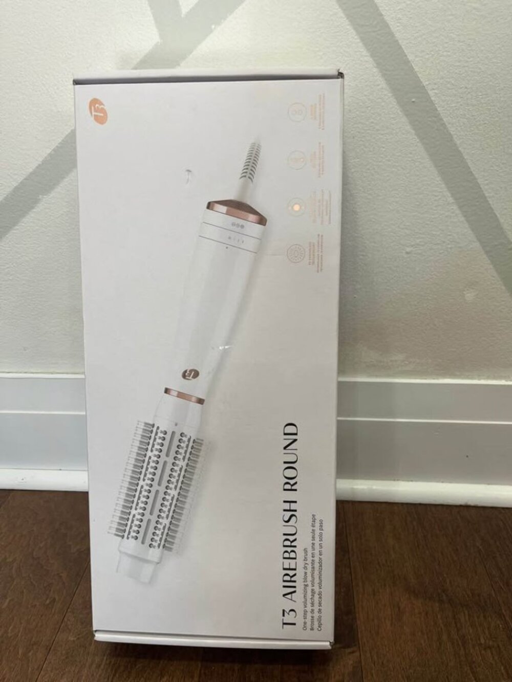 NEW T3 AireBrush One-Step Smoothing and Volumizing Hair Dryer Brush
